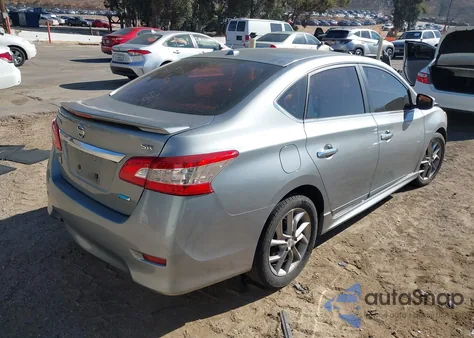 2014 Nissan Sentra Sr z USA, uszkodzony, nr VIN 3N1AB7AP7EY319091
